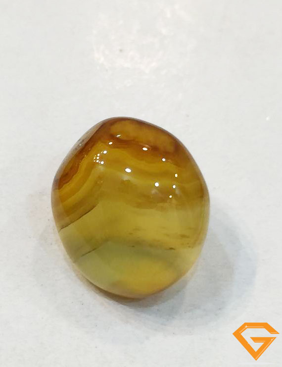 Natural Certified Sulemani Hakik Stone, weight - 10.83 ct